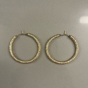 gold disc hoops by summer steinfeld